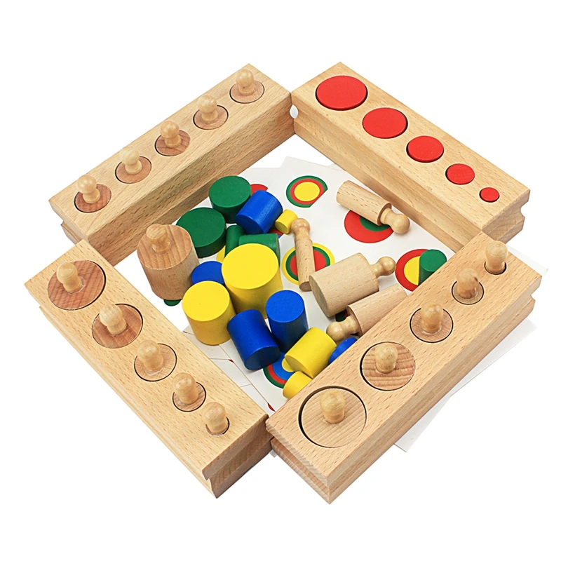 montessori cylinder blocks for toddlers