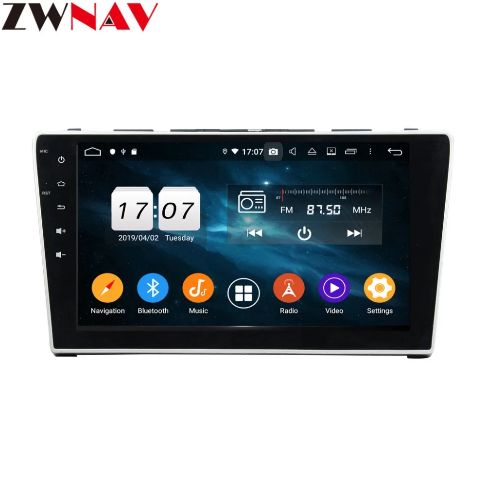 Cheap 10.1" Android 9 4+64G DSP Car DVD Player GPS Navigation For HONDA CRV 2007-2011 Head Unit Multimedia Mlayer Mape Recorder 1