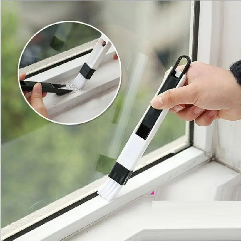 

1 Pcs Window Gap Groove Cleaning Brush Home Kitchen Keyboard Brush Cleaning Household Tool