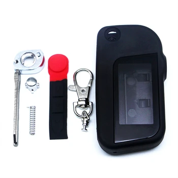 

Uncut Blade Fob Case For Starline A93 2-Way Car Alarm System Remote Control Uncut Blade Fob Case Cover Folding Car Flip Remote