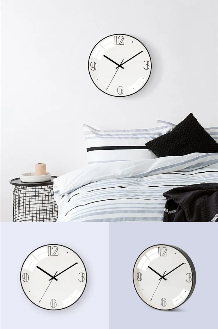Стена в современном минималистическом стиле, часы для гостиной, дома, спальни, индивидуальность, креативные модные часы, нордическая