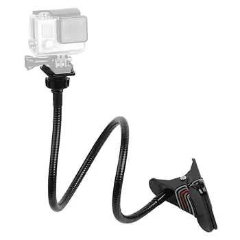 

Adjustable Gooseneck Extension Flexible Jaw Clip Holder Mount for Gopro Hero 8 7 6 5 SJCAM H9 Yi4K DJI Action Camera Accessories