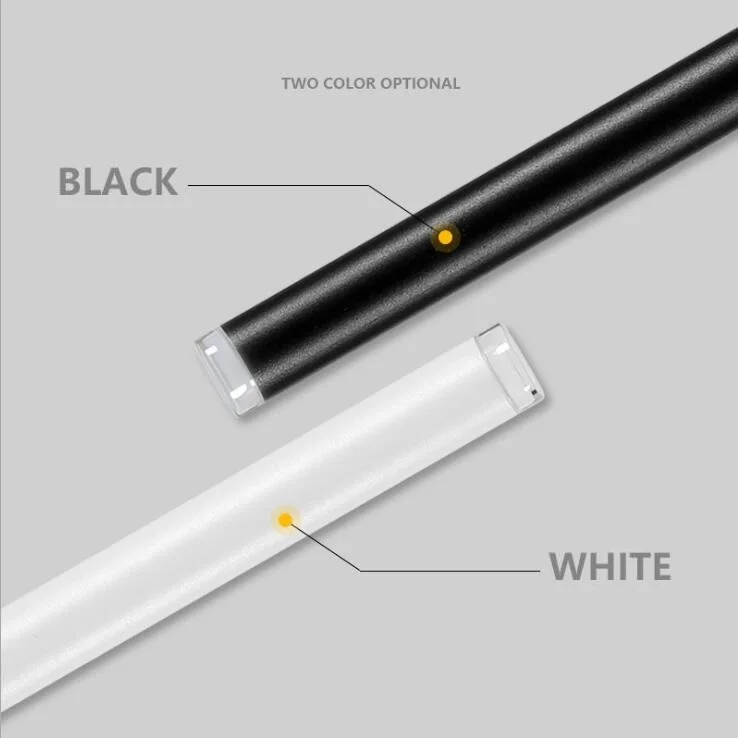 LukLoy Modern Pendant Lights Tube Lamp Hanging Long Tube Spot Lights Downlights Kitchen Island Bar Counter Lighting Fixture (3)