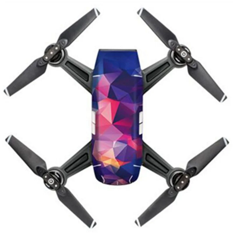 Квадрокоптер DJI SPARK RC водонепроницаемый FPV Racer Drone корпус наклейки камуфляжные
