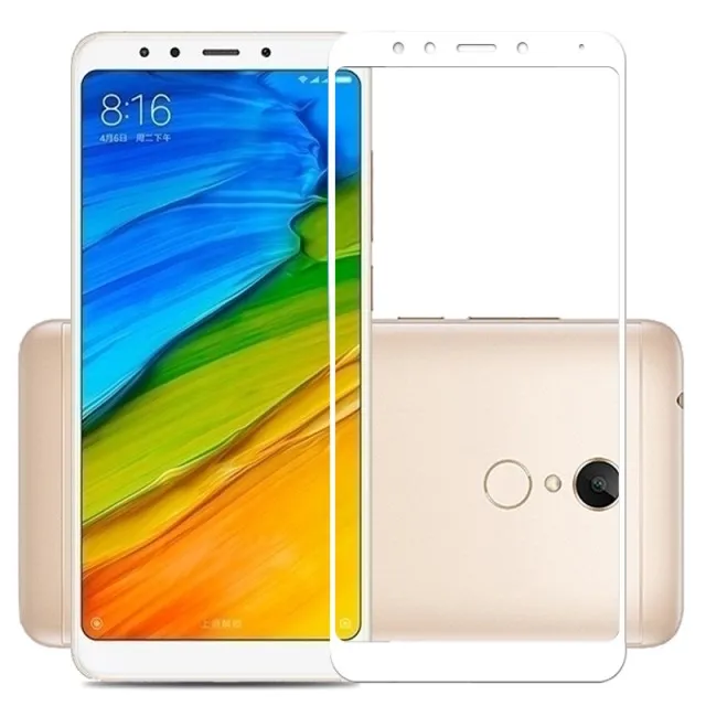 RONICAN стекло для Xiaomi Redmi 5 Plus защита экрана ультра тонкий для Xiaomi Redmi Note 5 Pro Защитное стекло для Redmi 5 Plus - Цвет: White