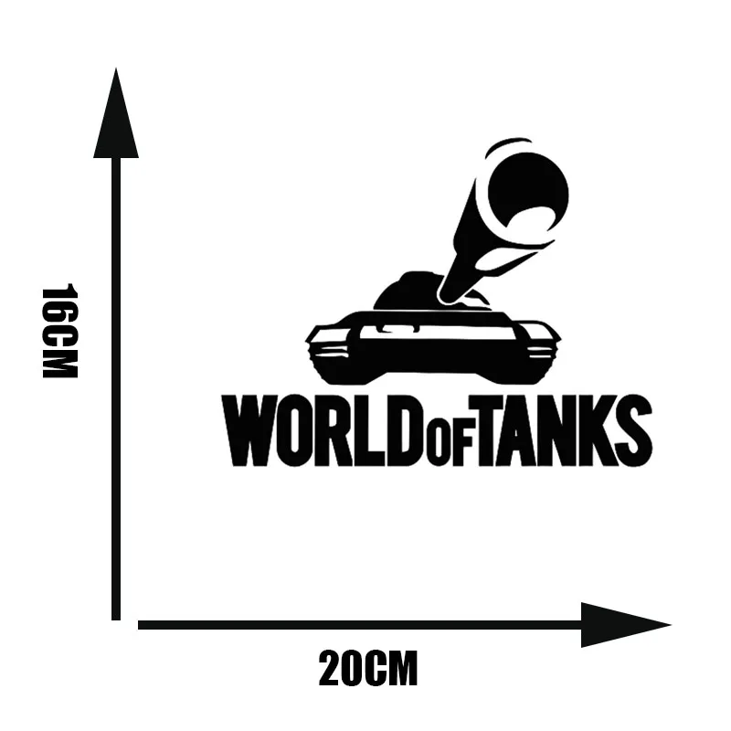 3d наклейки World Of Tanks водонепроницаемые виниловые на автомобильные товары милые