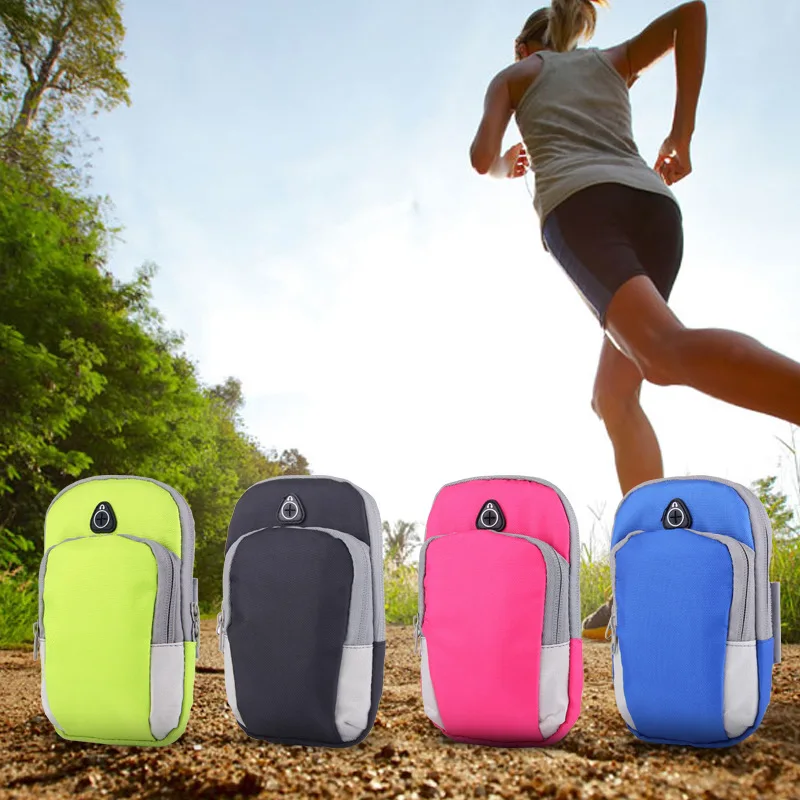 

4-6inches Sport Armband Cover Running Arm Bags Pouch Jogging Arm Band Bag Phone Holder xiaomi redmi iphone Case Workout Fitness