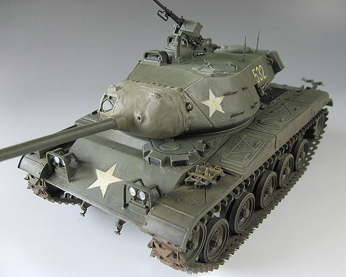 Tamiya по супер скидке TAM35055 1/35 нам M41 Уолкер бульдог в стиле милитари сборки БТТ