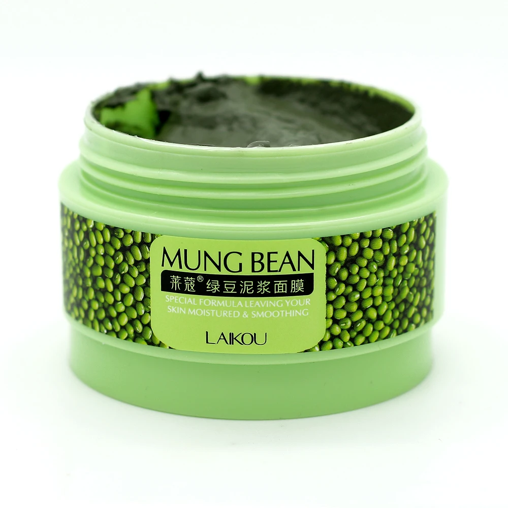 LAIKOU Nutrition Deep Clean Mung Bean Mask Face Mask Cream Essence ...