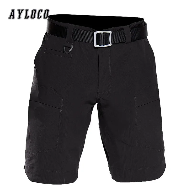 Buy Summer Tactical Cargo Short Thin and Soft Lightweight Shorts Men's Elastic Quick Dry Casual Loose Combat short pants