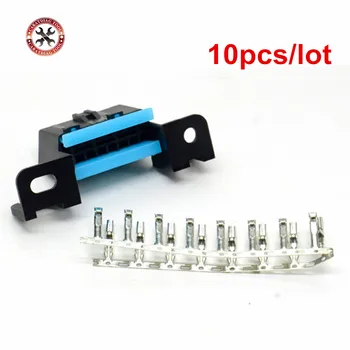 

10pcs/lot OBD2 J1962F 16pin Connector Adaptor with Screws OBD2 16 Pin Female Connector Car Diagnostic Tool J1962F OBDIIF