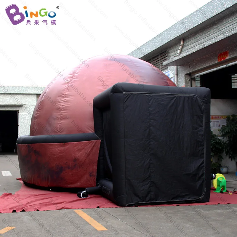  Hot sale 9X7X4.5m inflatable projection tent dome projection screen 360 dome projection - toy tent