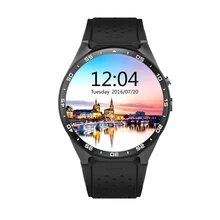100% Original KW88 Android 5.1 Smart Watch Phone MTK6580 1.39” 400*400 Screen 2.0MP Camera Smartwatch for iphone Xiaomi
