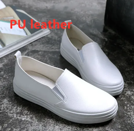 b Marlisasa Zapatos De Mujer; женская модная белая обувь высокого качества без застежки; женская повседневная обувь; женские лоферы на плоской подошве для отдыха; F5242b - Цвет: b