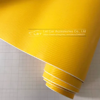 

The newest bright 5d yellow Carbon Fiber Vinyl film Colored Glossy Carbon Fiber Vinyl Film Auto Wrapping Vinyl Wrap Foil