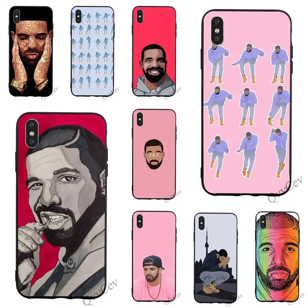 

Pattern Drake Phone Cover for iPhone XR Case Xs Max X 6 6S 8 Plus 7 5S 5 SE Skin