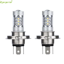 Авто 2X80 Вт белый H4 9003 HB2 светодиодный фонарь 1500лм дальний и ближний свет фары автомобильные фары авто Стайлинг автомобильные аксессуары dec28