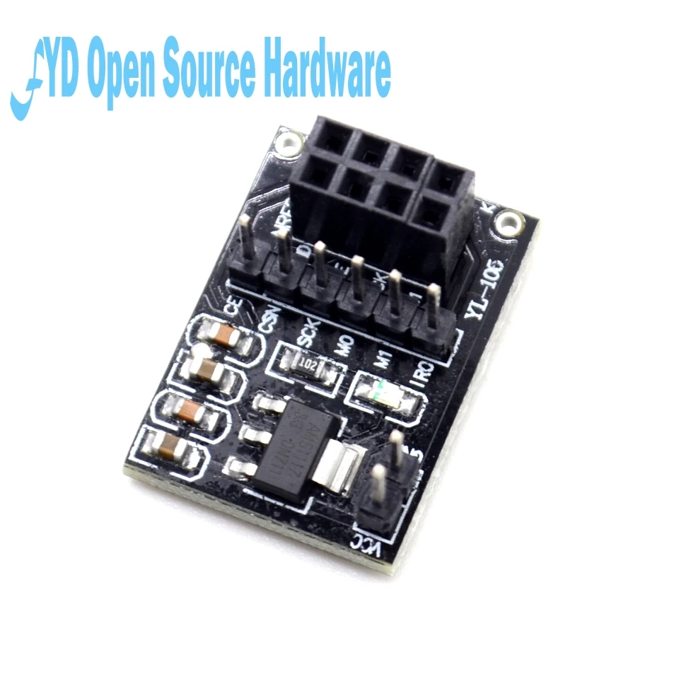 

1pcs New Socket Adapter plate Board for 8Pin NRF24L01 Wireless Transceive module 51