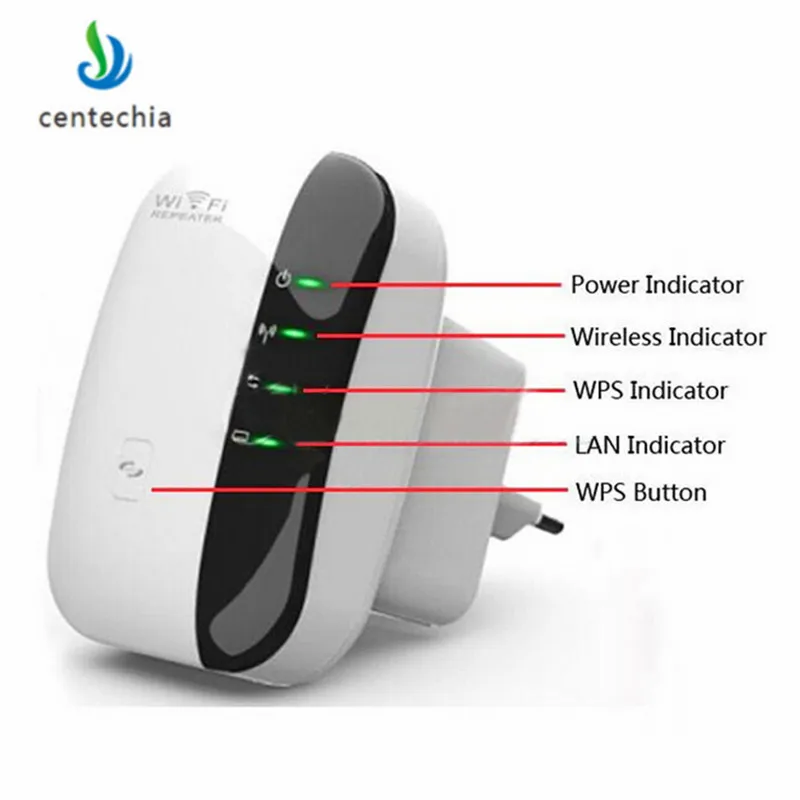 Centechia 300 Мбит/с беспроводной wifi ретранслятор wifi роутер wifi усилитель сигнала сетевой усилитель ретранслятор расширитель wifi Ap Wps роутер