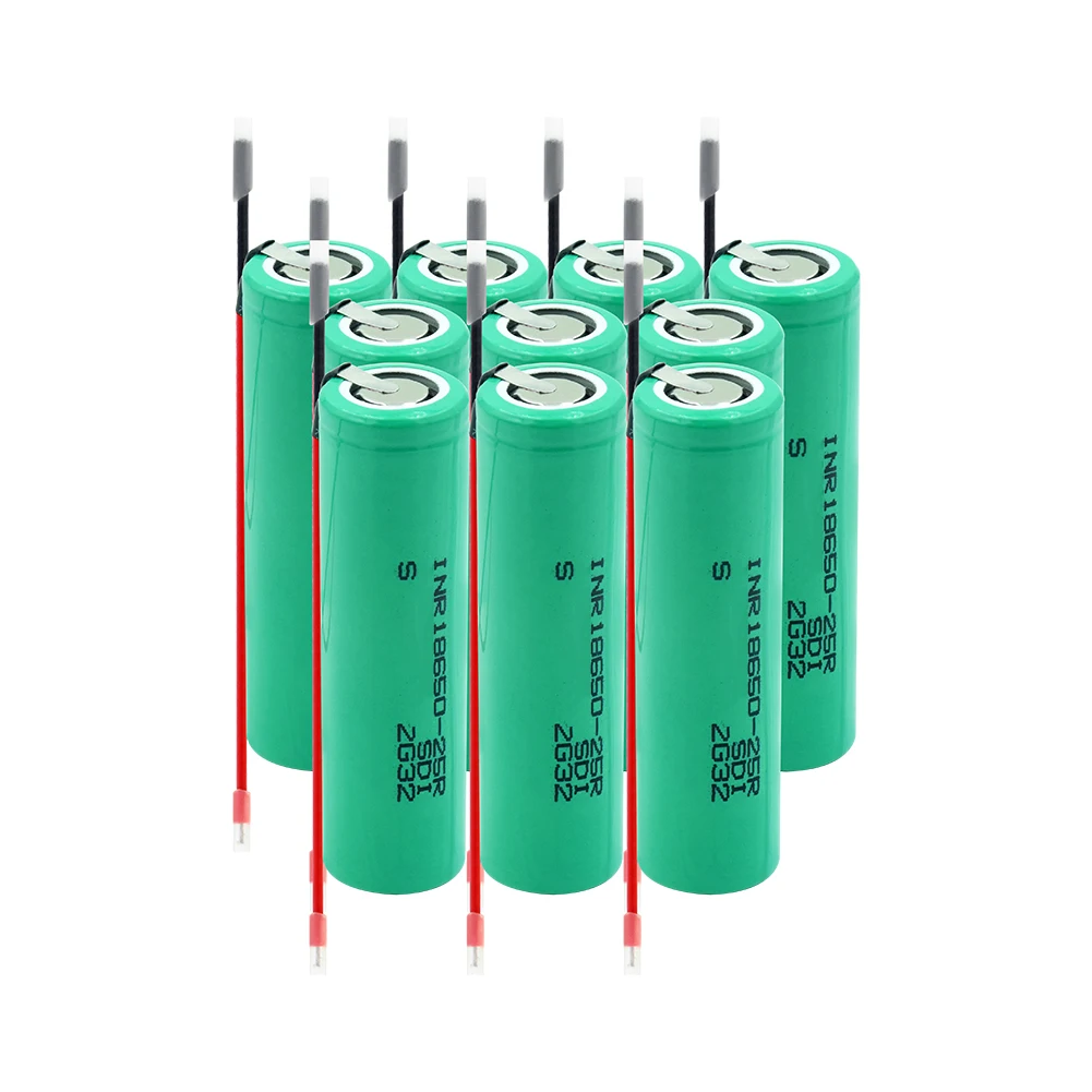 20A INR 18650 25R литиевая батарея 3 7 V 2500mAh перезаряжаемые электронные сигареты батареи