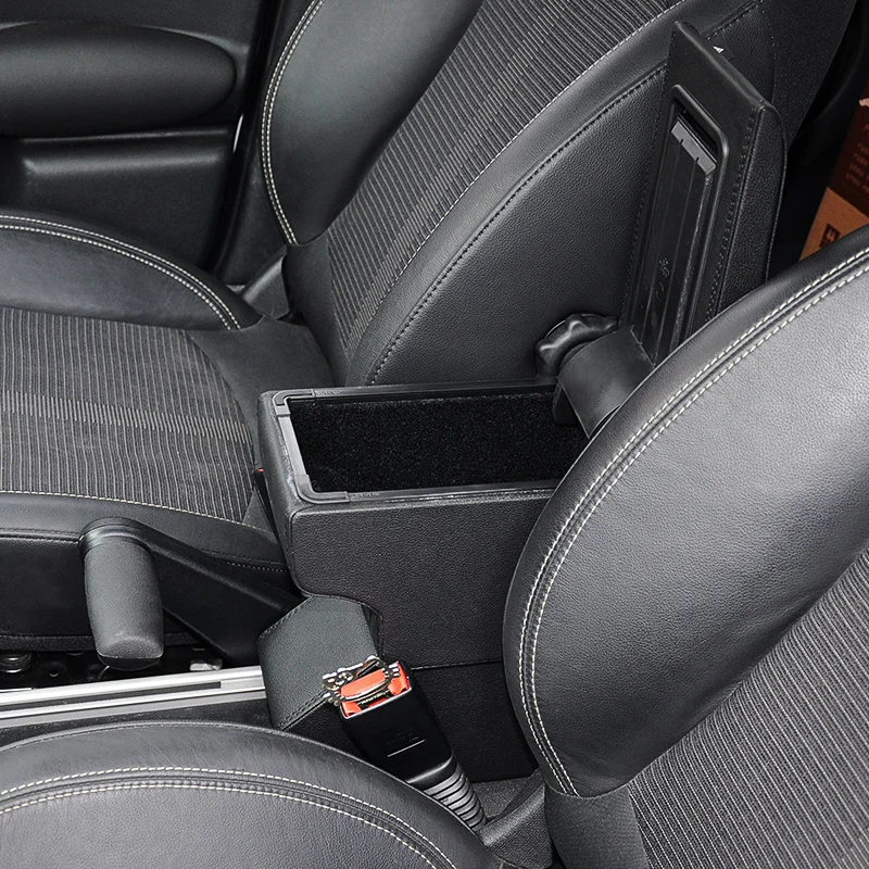 Car arm rest armrest storge box holder fit for Mini Cooper