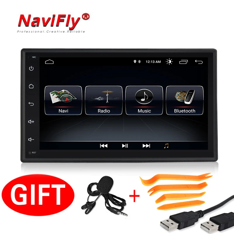 Flash Deal 2DIN Android 8.0 Car radio GPS Player New universal GPS Navigation Multimedia WIFI For Nissan Toyota Volkswagen Mazda BYD Kia VW 5