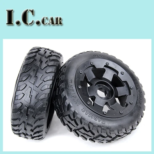 baja 5B second generation on road tire front wheel assembly set for 1 5 HPI Baja
