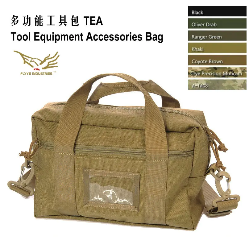 FLYYE TEA lightweight multi-functional kit bag EDC hand/cross shoulder IPAD | Спорт и развлечения