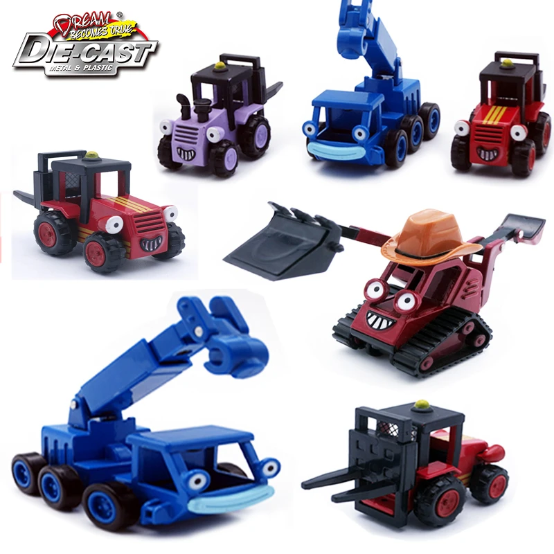 Bob The Builder x 4 Vehicles Toy Bundle
