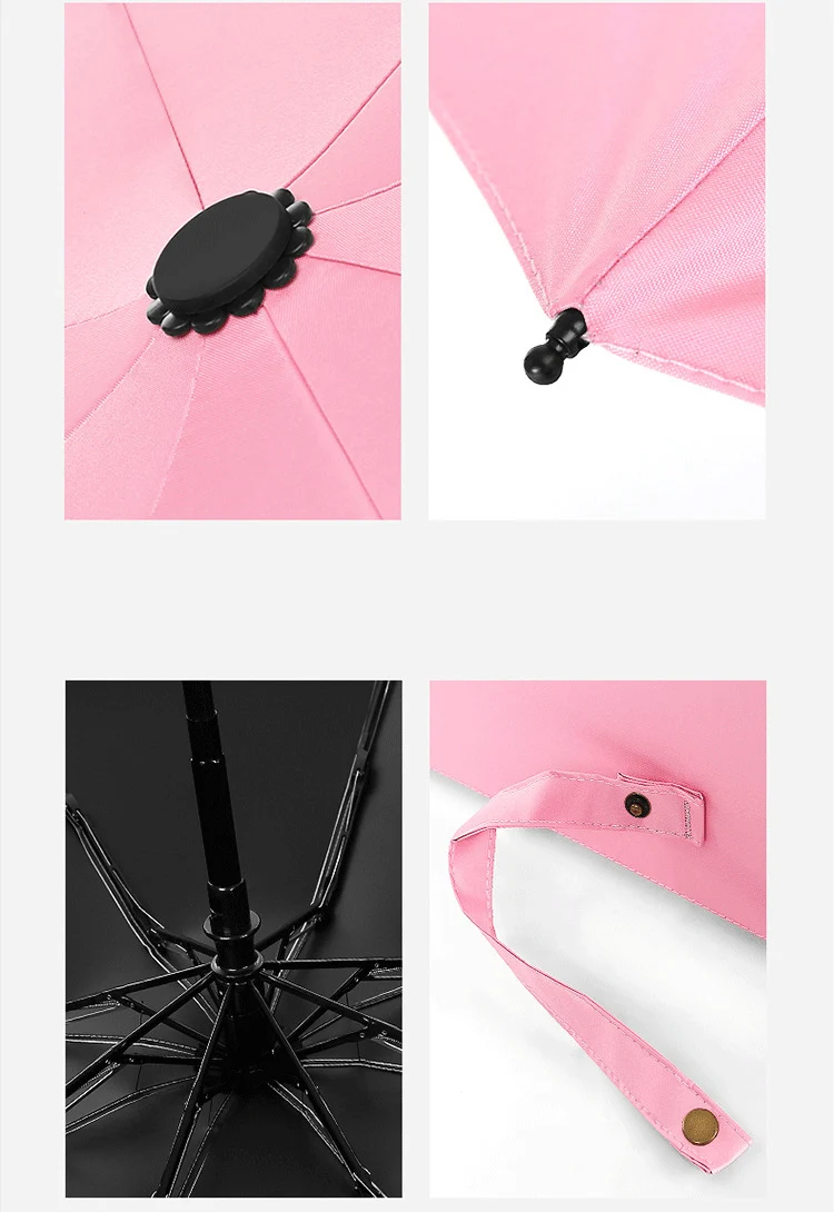Mulheres Automáticas do Guarda-chuva uv Personalizado Encantos