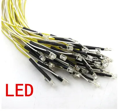 Belt line LED lamp DIY building model sand table lamp with a line of lighting lawn