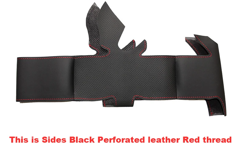 Mewant-Black-Artificial-Leather-Car-Steering-Wheel-Cover-for-Honda-Spirior-OId-Accord-7