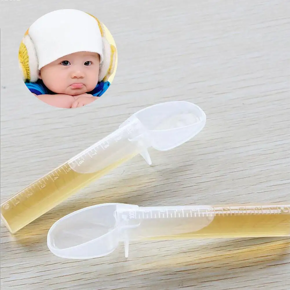 New Baby Liquid Feeding Spoon Medication Device Utensil Kid Given Medicines Infants Syringe B5 | Мать и ребенок