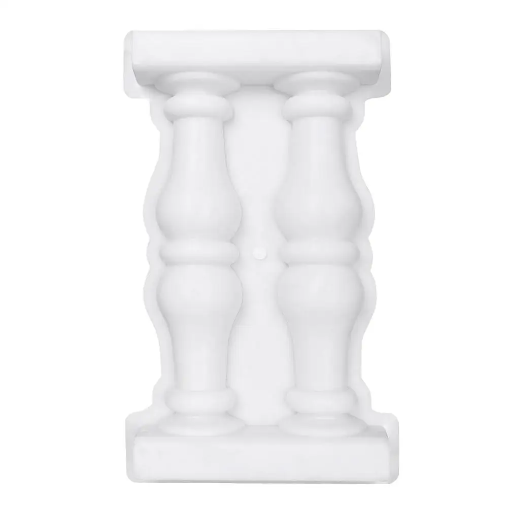 Римская ваза ограда с колоннами Пластиковая форма двойная ваза художественная форма-забор дорожка форма для бетона DIY ремесло украшения для домашнего сада декор