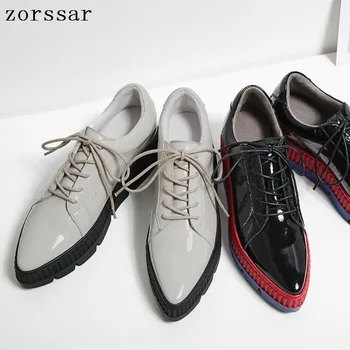 pointed platform sneakers