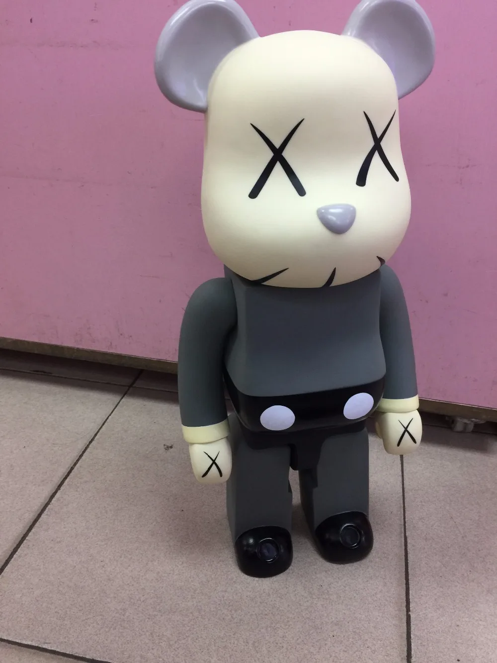 700% 52CM Kaws bearbrick bear@brick Cos Kaws Bear Doll PVC Action Figure Toy Art Work Great Gift