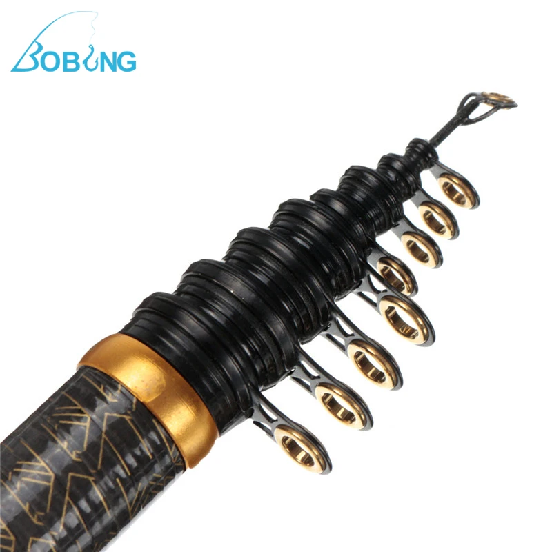 

Bobing 5.4m Carbon Fiber Telescopic Spinning Casting Pole Water Sea Fishing Rod Outdoor Travel Holiday Fishing Accessory Tools
