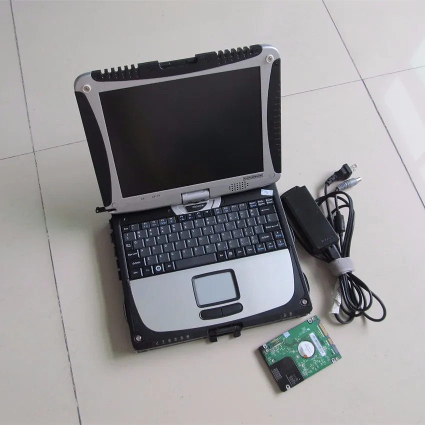  Mb Star C4 Software HDD V2019.12 en ordenador portátil de diagnóstico de coche para Toughbook CF de