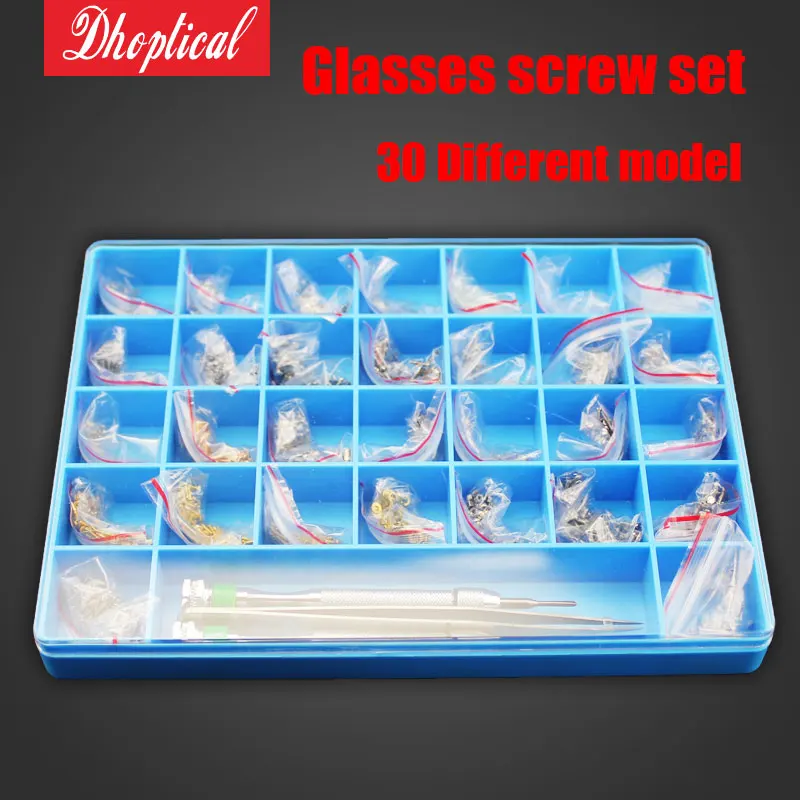 Pad Großhandel Verschiffen Sonnenbrille Freies Set Nose Schraube Lesebrille Schraube Set Brillen Schrauben 4qp7zR