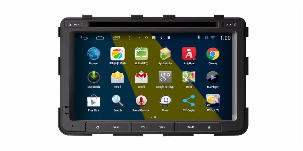 Liandlee Android Мультимедиа Стерео для SsangYong Micro/Rexton/для Derways Aurora радио dvd-плеер gps Навигация Аудио Видео