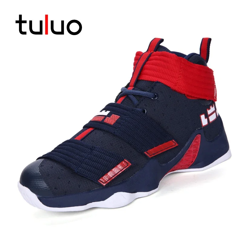 TULUO 2019 عالية أعلى حذاء كرة السلة الرجال في الهواء الطلق عالية الجودة أحذية رياضية رجل رياضة الدانتيل يصل سلة أوم حجم 36-45 TULUO 2019 عالية أعلى حذاء كرة السلة الرجال في الهواء الطلق عالية الجودة أحذية رياضية رجل رياضة الدانتيل يصل سلة أوم حجم 36-45