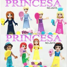 8pcs Friends Music Party Action Figures Building Block figures Gift font b Toys b font Compatible