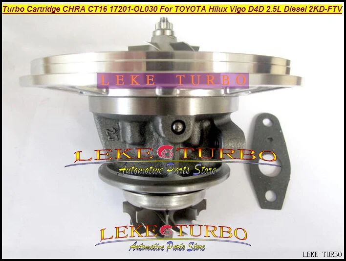 Wholesale Turbo Cartridge CHRA CT16 17201-OL030 Turbo Turbocharger For Toyota Hilux Vigo D4D 2.5L Diesel Engine 2KD 2KD-FTV (3)