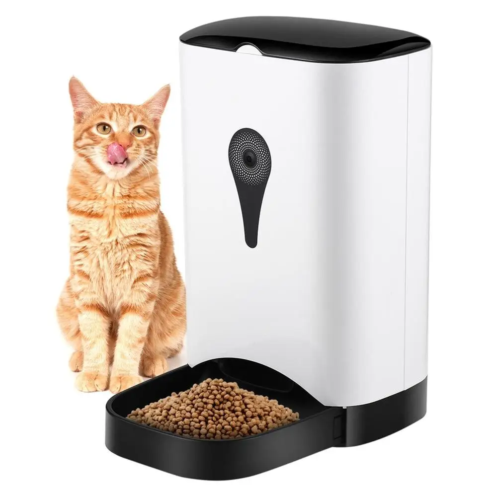 

Smart Automatic Pet Feeder With Wireless Camera for Dog & Cat with Mobile App Controlled by IOS Andorid Smart Mobile Devices