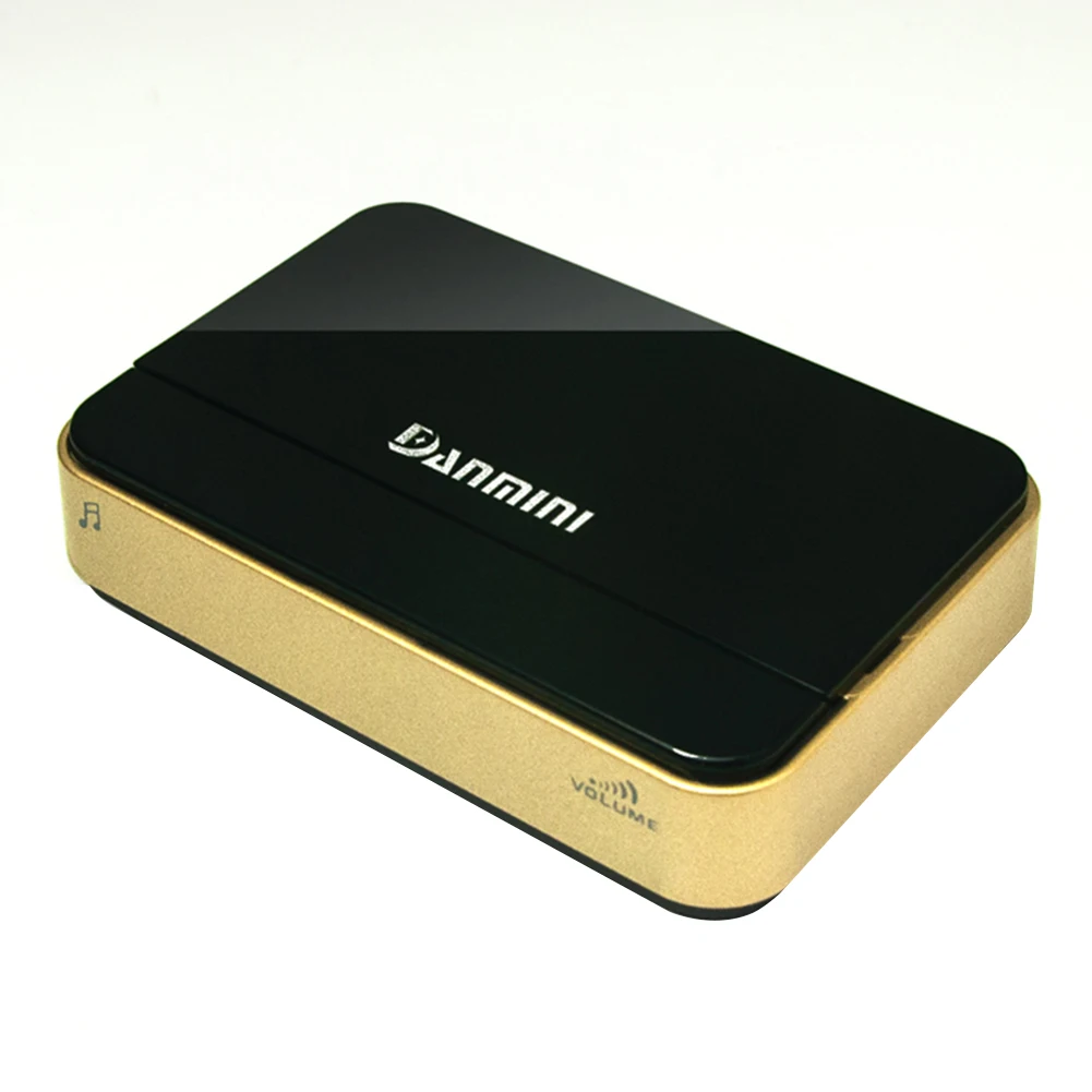 

Smart Wireless WiFi Indoor Simple 433.92 MHZ Doorbell Indoor Use Coordinate with Remote Video Camera Intercom