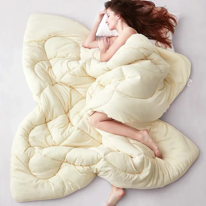 GraspDream зимние толстые теплые одеяла постельные принадлежности одеяло детская спальня один/двойной мягкий удобный одеяло с наполнением стеганое - Цвет: as the picture shows