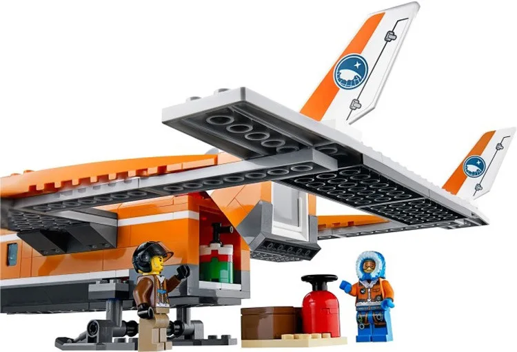 10441-Arctic-Supply-Plane-Model-building-kits-compatible-with-lego-city-60064-3D-blocks-Educational-toys (4)