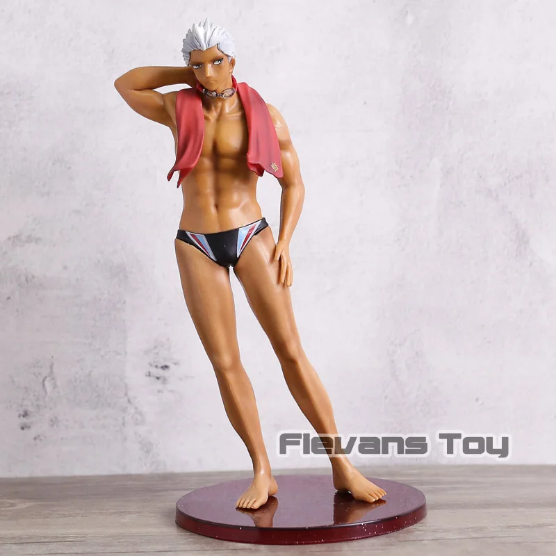 

Fate EXTRA No Name Emiya Shirou Archer 1/8 Scale Figure Gilgamesh Mumei Black Swimmer Ver PVC Figure Collectible Model Toy