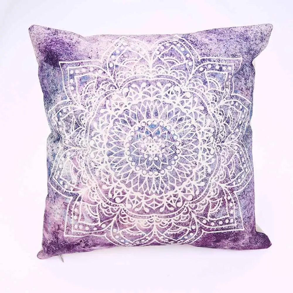 BZ1217-6 Mandala Pattern Cushion Cover