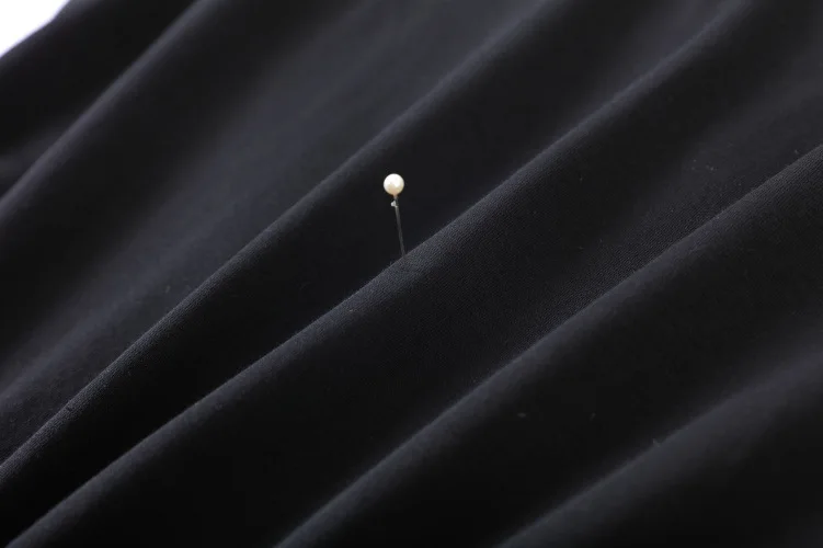Новинка; летняя черная футболка+ плиссированная юбка с высокой талией; юбка ulzzang; короткая юбка; костюм; F0513